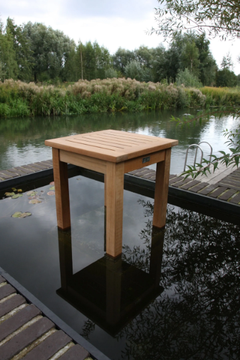 SISI - Teak garden side table by Traditional Teak - view 3